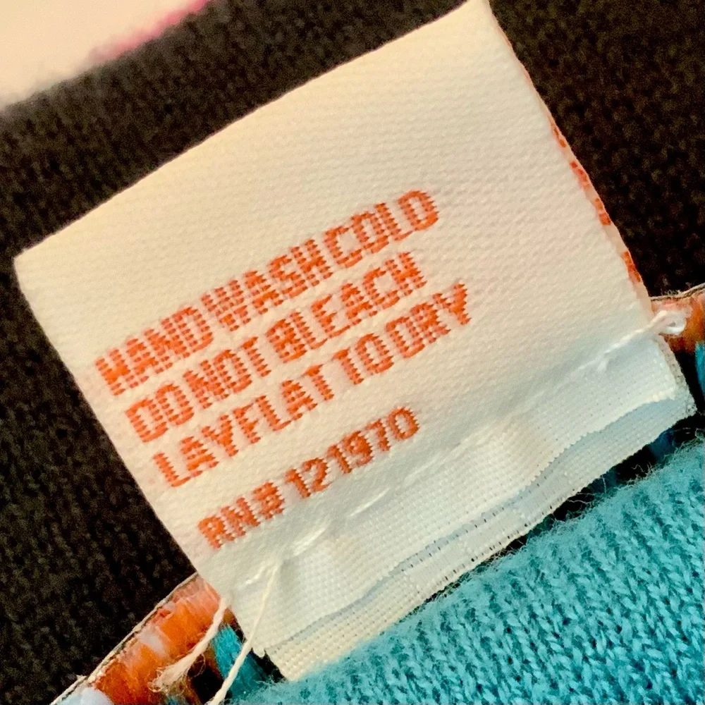 NWOT Flying Tomato Teal, Pink and Black Mini Skirt - Picture 5 of 5